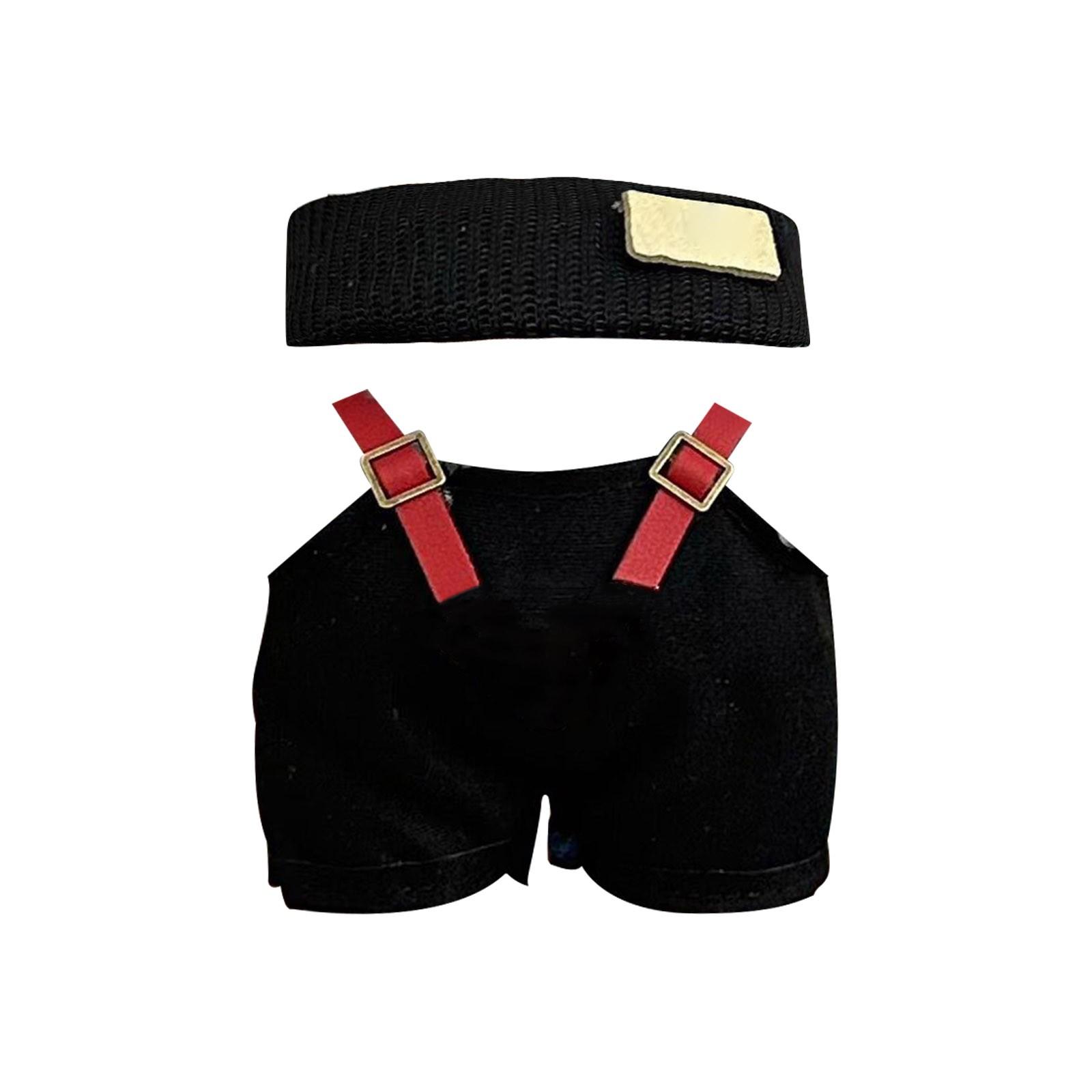 

Детская одежда первого и второго поколения, 17 см, одежда для вечеринок, аксессуары, перевернутые подтяжки(/Черный/Синий/) One Size