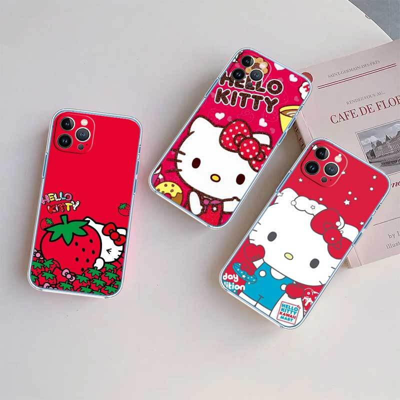 Cute Hello kitty Case for Motorola E7 E22 E20 E13 E15 E22S E30 E40 G10 G20 G04 G22 G23 G05 G75 G35 G55 G6 G7 G8 G9 Plus Power Play