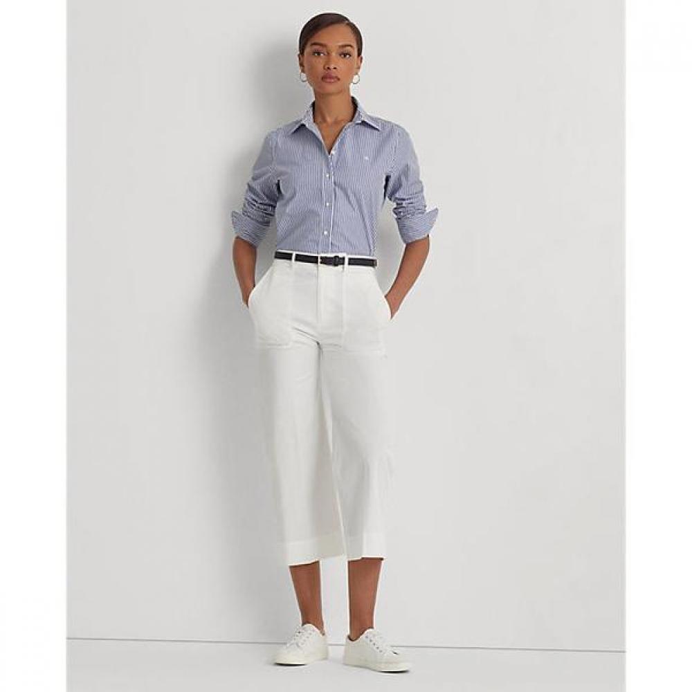 Lauren Ralph Lauren Striped Easy Care Cotton Shirt  Wmlrshts6820352400 