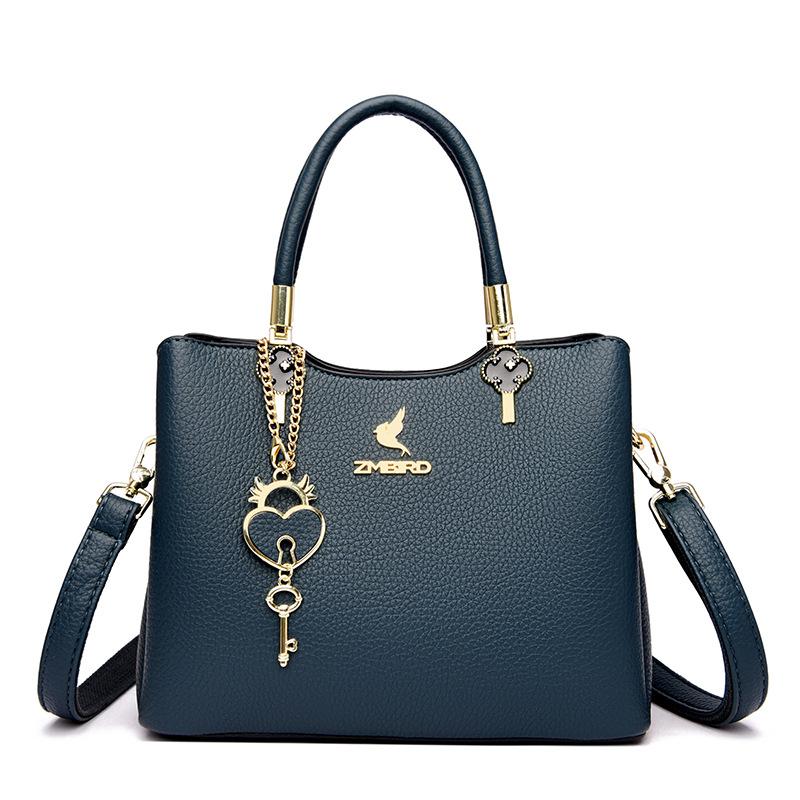 Fashion Simple Bag Women's Bag New Crossbody Shoulder Bag Women's Bag Fashionable and Atmospheric Handbag