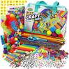 Creative Set For Children Plastic Artistic 2000 Elements +Stickers