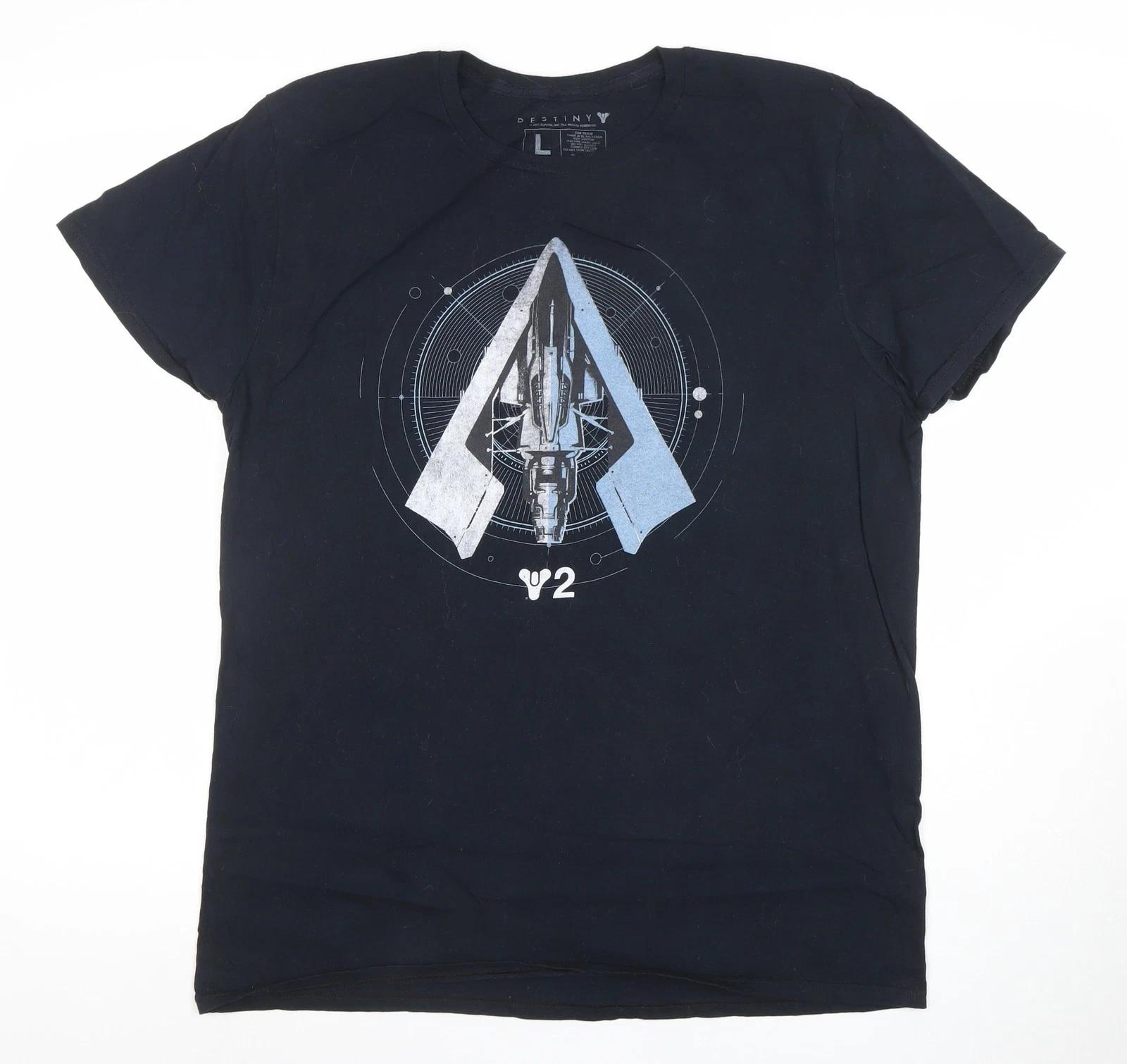 Destiny Lootwear Exclusive Men s Black Size L Graphic T-Shirt XL
