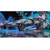Modern Creative Street Graffiti Sports Car Photo Wallpaper Restaurant Clubs Ktv Bar 3d Wall Mural Wall Paper