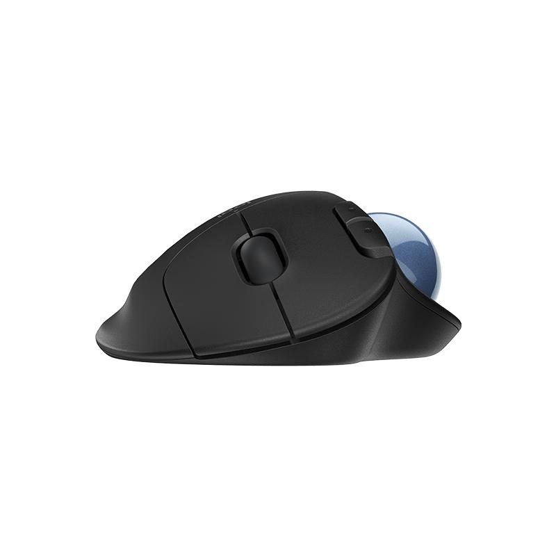 Logitech Ergo M575s Kabellose Trackball-Maus (Schwarz)