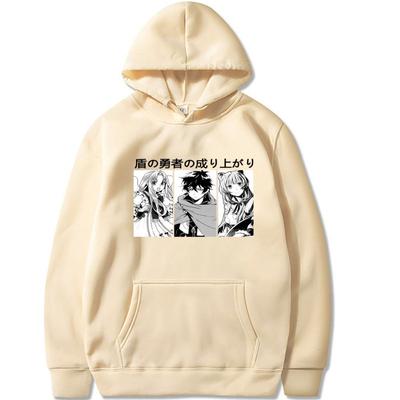 The Rising of The Shield Hero Hoodies Men Fashion Long Sleeve Sweatshirts Women Harajuku Streetwear Pullovers Sudaderas