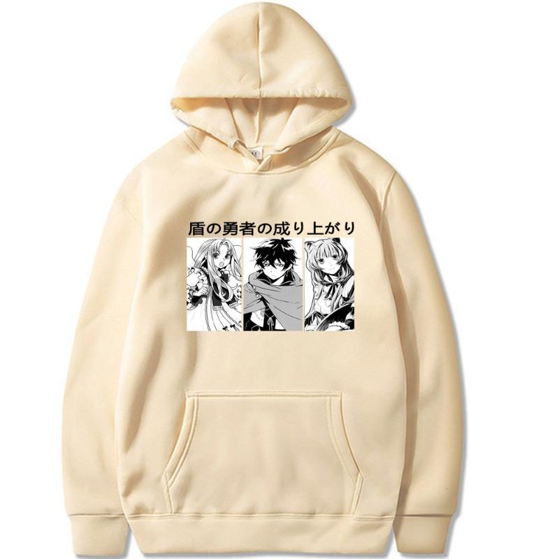 The Rising of The Shield Hero Hoodies Men Fashion Long Sleeve Sweatshirts Women Harajuku Streetwear Pullovers Sudaderas