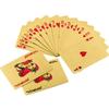 1 stk Dollar Spillekort Gullfolie Spillekort, Sølvfolie Spillekort, Gull Lokal Tycoon Gull Poker