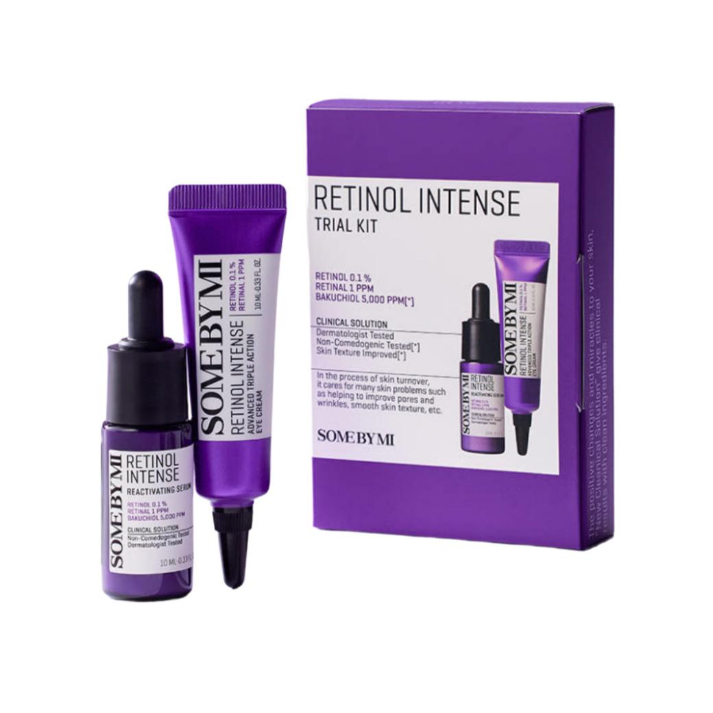 SOME BY MI Retinol Intense Trial Kit (Serum 10ml + Eye Cream 10ml) Set