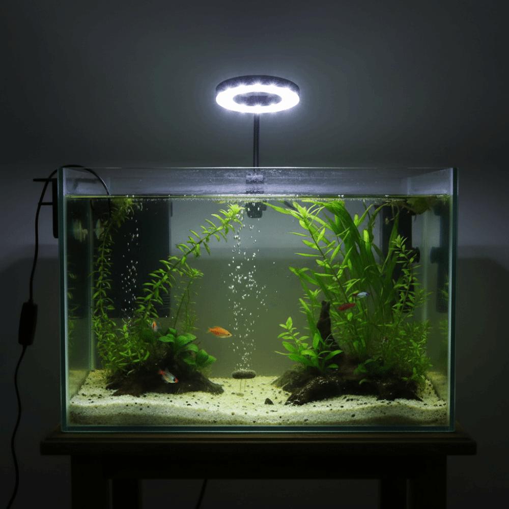 High Brightness Aquarium Decorative Light 360 Degree Free Rotation Water Grass Lamp Aquatic Plant
