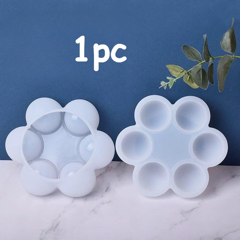 

Необычный круглый держатель для яиц | Гипсовая силиконовая форма, формы для глины для демонстрации украшений, поделки из смолы, контейнер для ароматерапевтической свечи