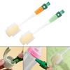 Small Glass Cover Cleaning Brush Bottle Crevice Cleaner for Glasswares