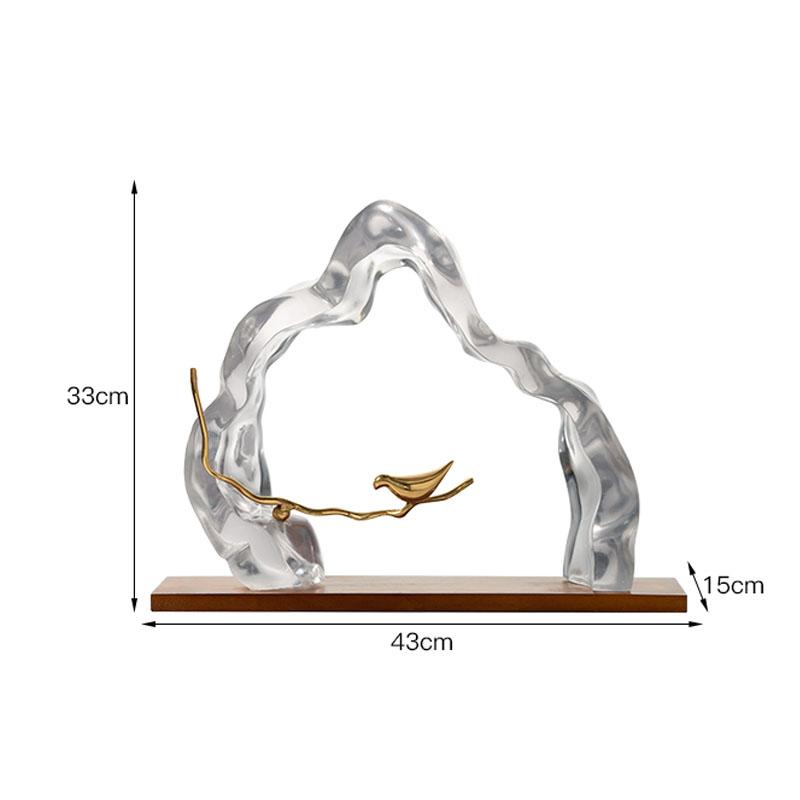 Taihu Stone Rockery Landscape Sculpture Desk Decoration Ornaments  Creative Coral Statue Room Aesthetics Decor Modern Crafts