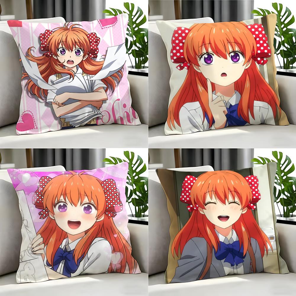 anime Monthly Girls Nozakikun Cushion Cover Cushion Cover Set Pcs x x x Pillowcase Decorative Sofa Home Decor
