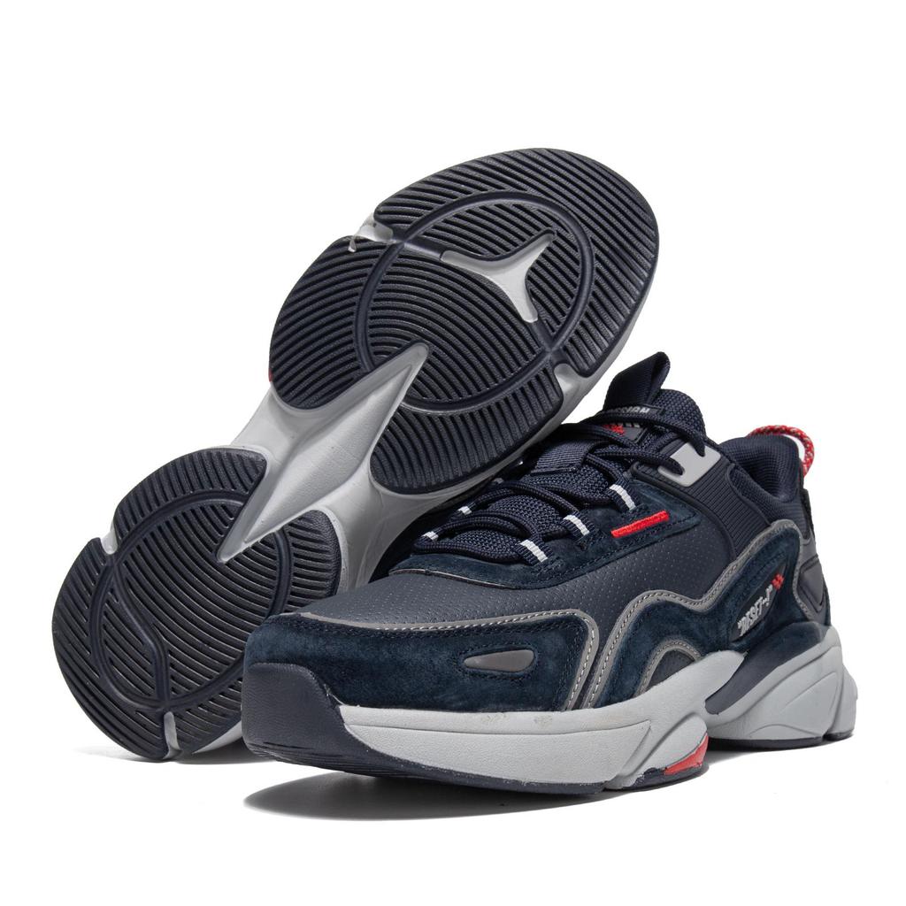 BAASPLOA Männer Turnschuhe Laufschuhe Non-slip Atmungsaktive Casual Wanderschuhe Bequeme Leder Turnschuhe Männlichen Wasserdichte Schuhe