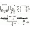10 Pack 3 Pins AMS1117-3.3 DC 4.75V-12V To 3.3V Voltage Regulator Step Down Power Supply Buck Module 800mA