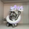 58cm Year of The Snake Plush Toy Wrap Around Arm Purple Snake Animal Doll  Children Gift