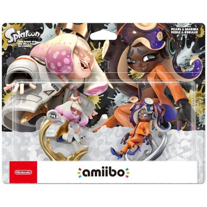 Figurine Amiibo - Perle & Coralie: Set De La Tour De l'Ordre • Collection Splatoon