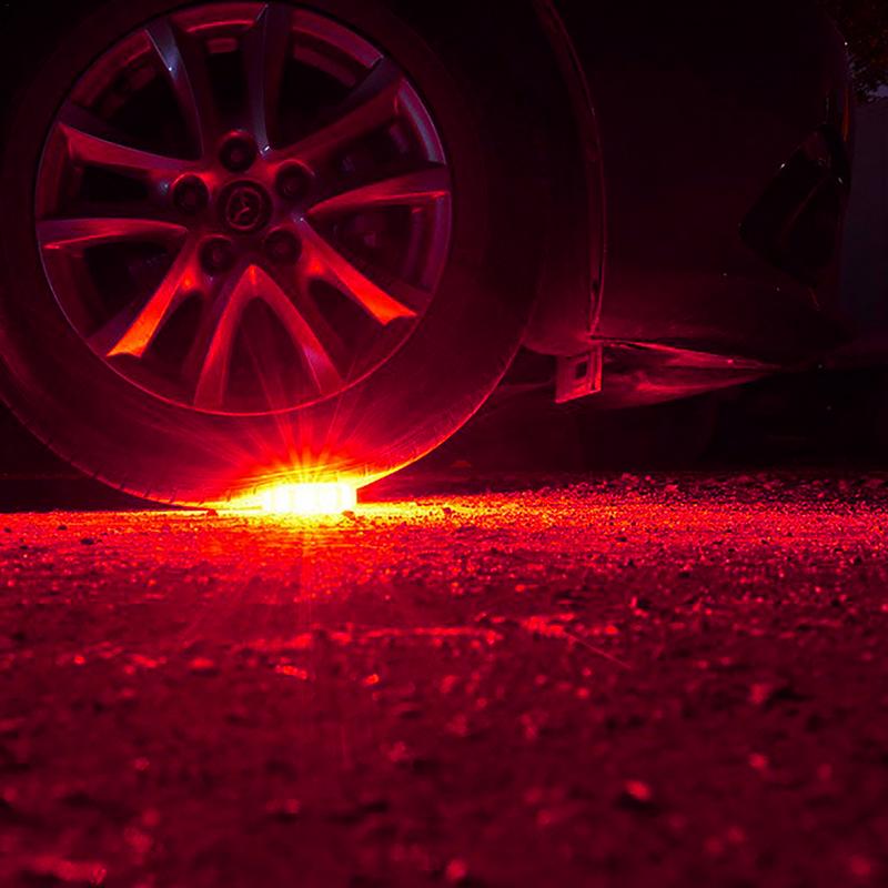 Warnleuchten LED Blinkend Sicherheitsleuchten 9 Modi Dreieckige Warnblinklichter Robust Für Wassersport Und Outdoor