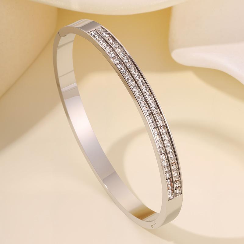 Golden Baby's Breath Double Row Light Luxury Women's Fashion Niche Bracelet