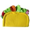 Plush Hamster Nest Plush Toy Habitats Decors Hideout Viewing Room Tacos Shape