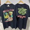 Motley Crue Tour 89-90 Graphic 2 Side Black Unisex Tshirt Reprint S-5XL Unisex T-Shirt