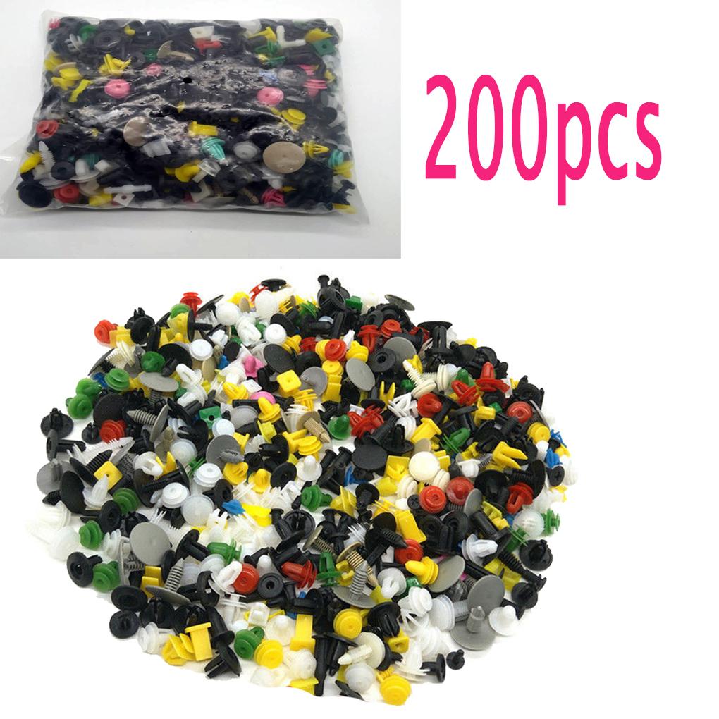 1000Pcs 30 kinds Universal Mixed Auto Fastener Car Bumper Clips Retainer Car Fastener Rivet Door Panel Liner for All Car