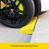 Dreieckige Kunststoff-Autoschwellenrampe & Geschwindigkeitsbegrenzungspad