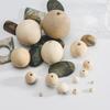 4mm 6mm 8mm 10mm 12mm 14mm 16mm 18mm 20mm 25mm Round Natural Wood Loose Beads for DIY Crafts Woodcraft Jewelry Bracelet Making Accessories