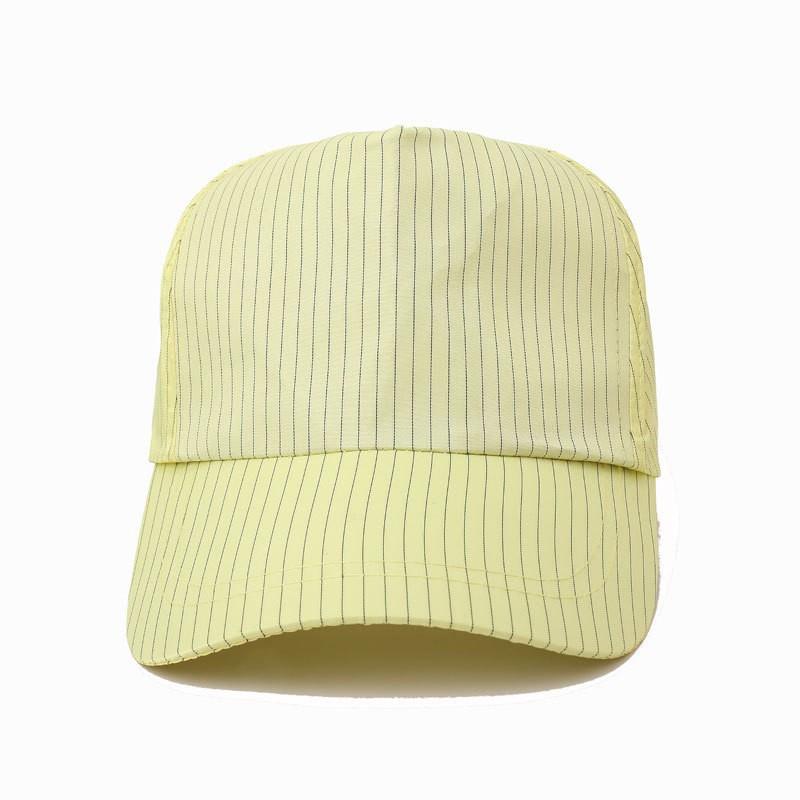 Antistatic Baseball Cap Breathable Dustproof Hair Shedding Proof For Factory Kitchen Workshop Use