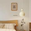 Vintage Bauhaus Cream Bedroom Pendant Light - Modern Designer Style