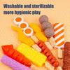 Children Simulation Barbecue Toy Set Cookware and Cooking Food Role Play Educational Play House Toys