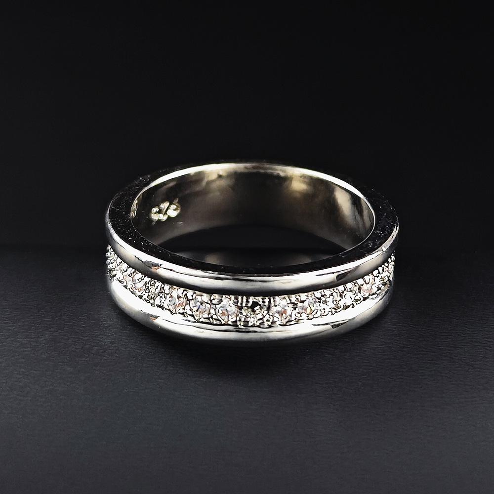European & American Style Gold-Plated Copper Ring - F433