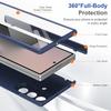 Hinge Protective Magnetic Phone Case for Samsung Galaxy Z Fold 7 6 5 4 3 5G for Magsafe Fold7 Fold6 with Screen Protector Cover