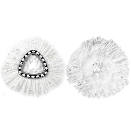 1/3/4 ks Mikrovláknová podložka pro čištění podlah pro domácnost Spin Mop Heads