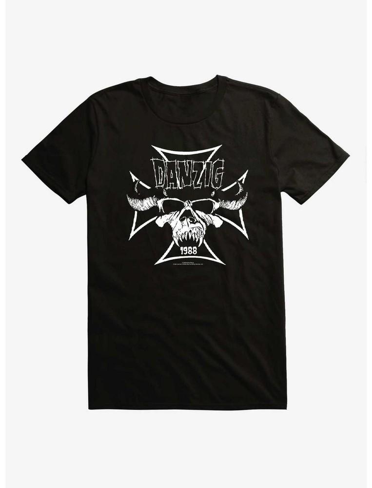 Danzig Cross Skull Logo Extra Soft T-Shirt - NEW!! SALE Unisex T-Shirt XL