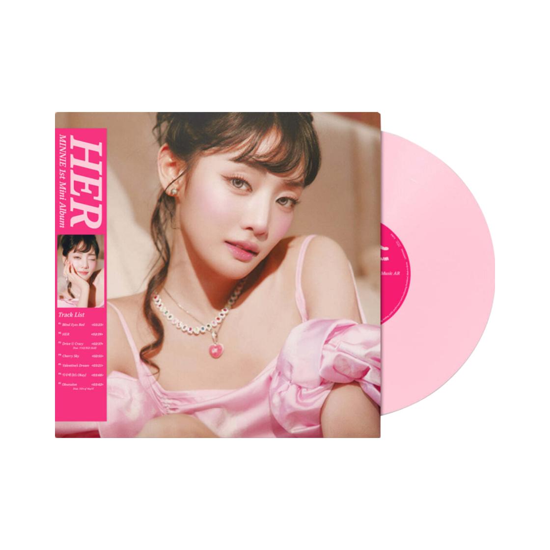 Minnie 1. Mini-Album Her LP Rosa ONE SIZE rosa