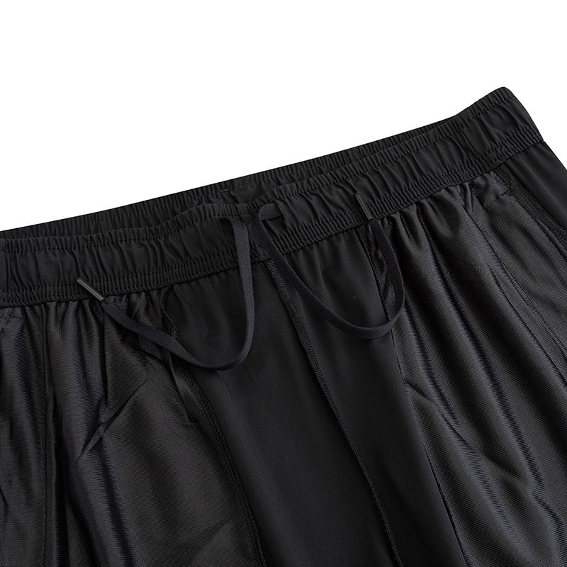 Anta Training Series Ice Skin Breathable Comfortable Commuting Simple Versatile Knitted Sports Long Pants Men bottoms Basic-Black 152637303S-3