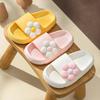 Summer Children's Girls Flower Slippers Casual Solid Soft Boys Slippers Breathable Non-slip Home Bathroom Slipper Kids shoes