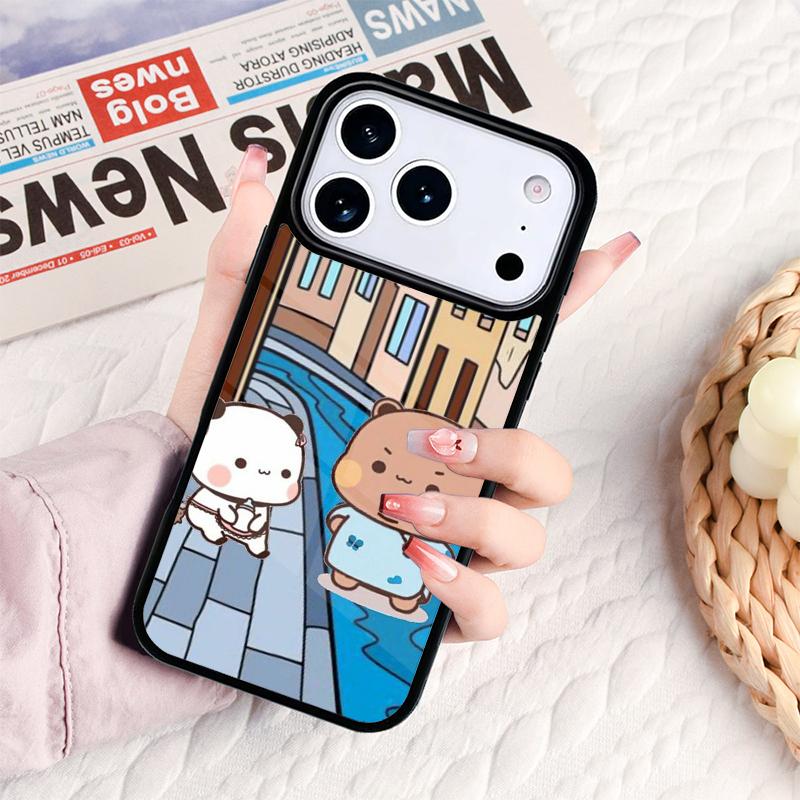 Cute BuBu DuDu Phone Case For IPhone 17 16e 15 14 13 12 11 Pro Max Air Mini Soft Protective Cover