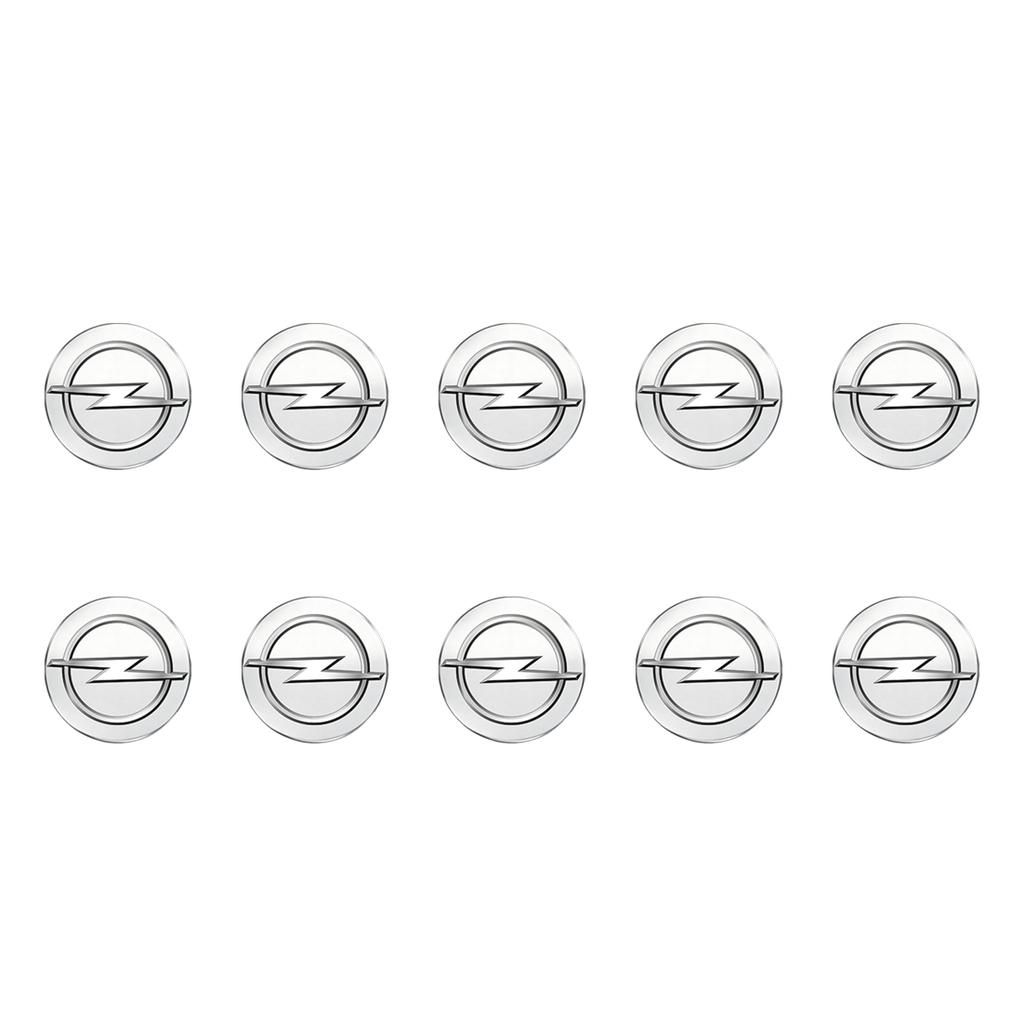 14mm New model car remote key badge, car logo key sticker For Vauxhall Opel Corsa VXR Astra H J Sinicia Safira Car Accessories
