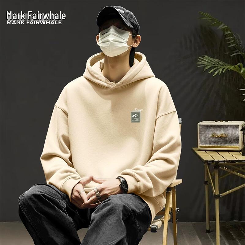 Mark Fairwhale Men's Oversized Hooded Sweatshirt