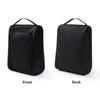 Portable Golf Shoe Bag Hand-Held Separate Compartment Dustproof Shoe Bag Lightweight Breathable Oxford Cloth Shoe Carrier
