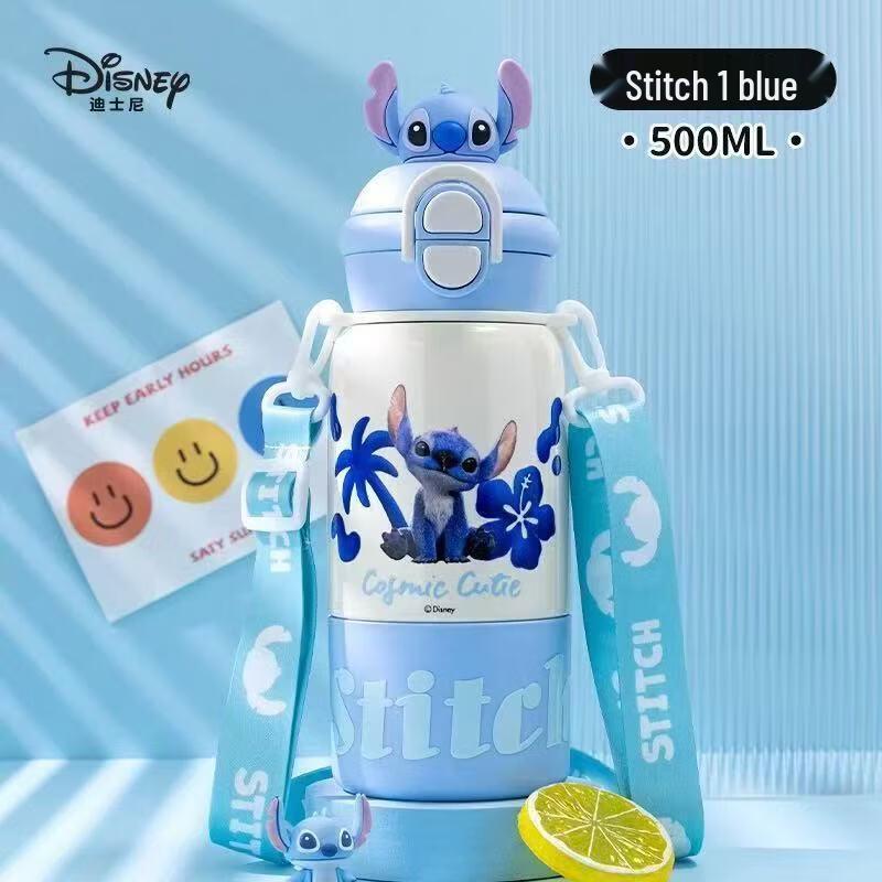 Disney Stitch 500ml 316 Stainless Steel Insulated Straw Cup