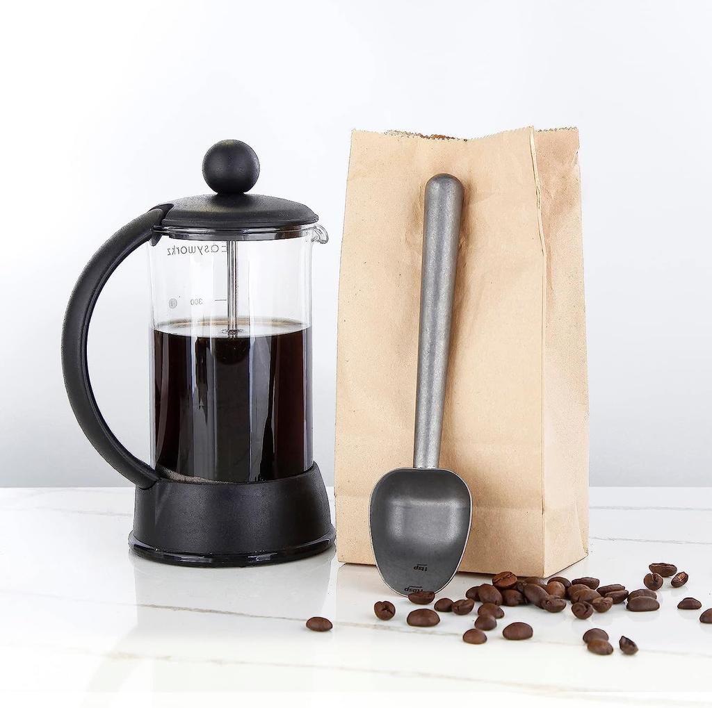 Easyworkz Stainless Steel Long Handle Coffee Scoop 7g Measuring Spoon [Vintage]