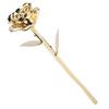 24K Gold‑Plated Real Rose Valentine's Day Golden Rose with Base Gift Decoration for Girlfriend