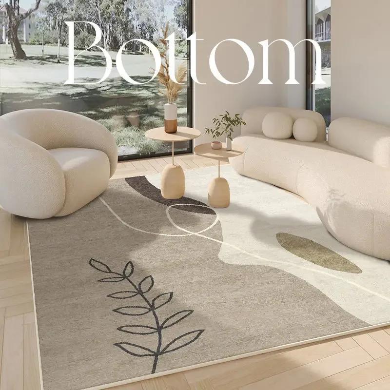 Thickened Cashmere Imitation Living Room Rug Children's Bedroom Plush Carpet Large Size Floor Mats Hall Rugs Keep Warm Carpets