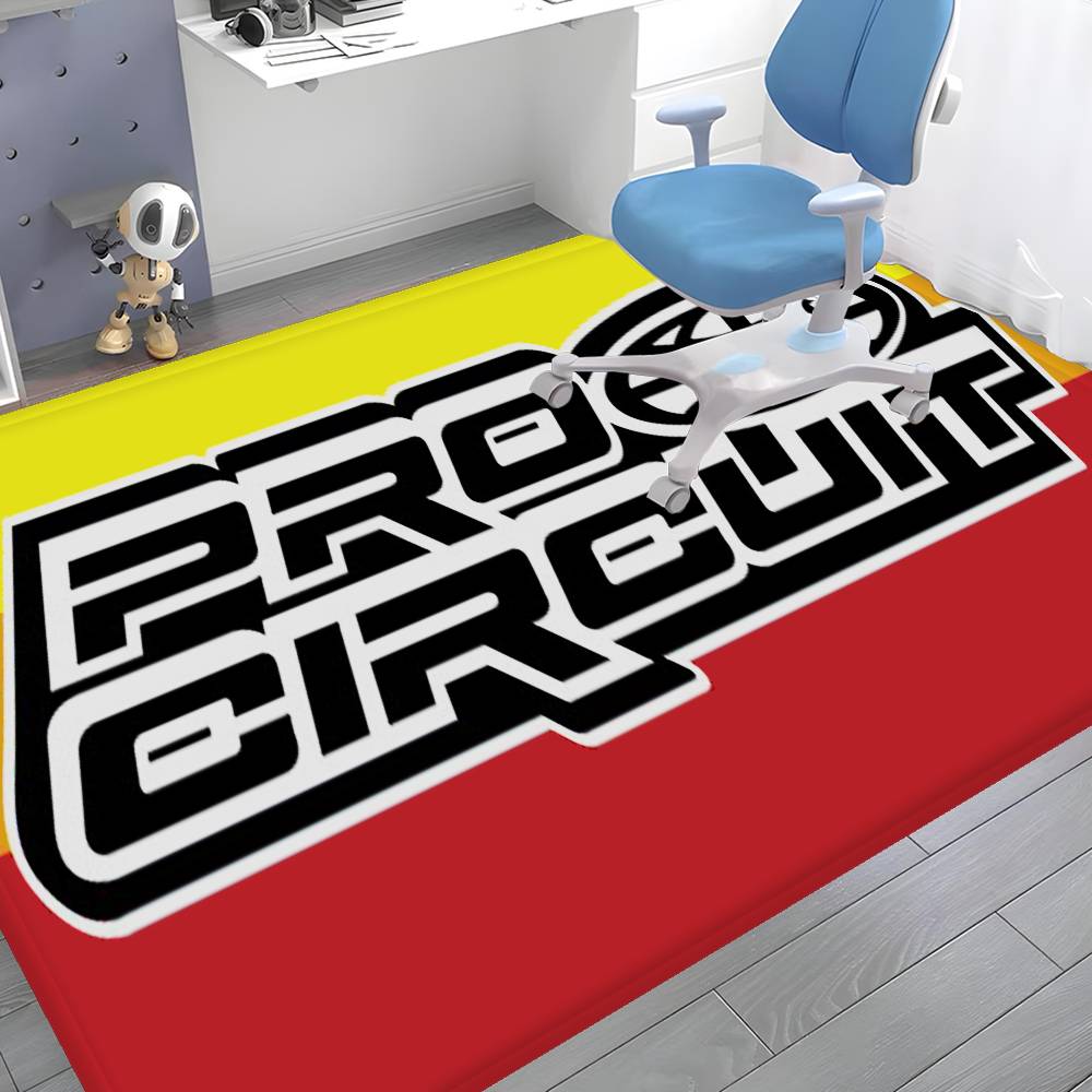 Motocyklová garáž Pro Circuit Podložky do místnosti Retro Více možností Obývací pokoj Kuchyňská rohožka Protiskluzová Vítejte rohožka