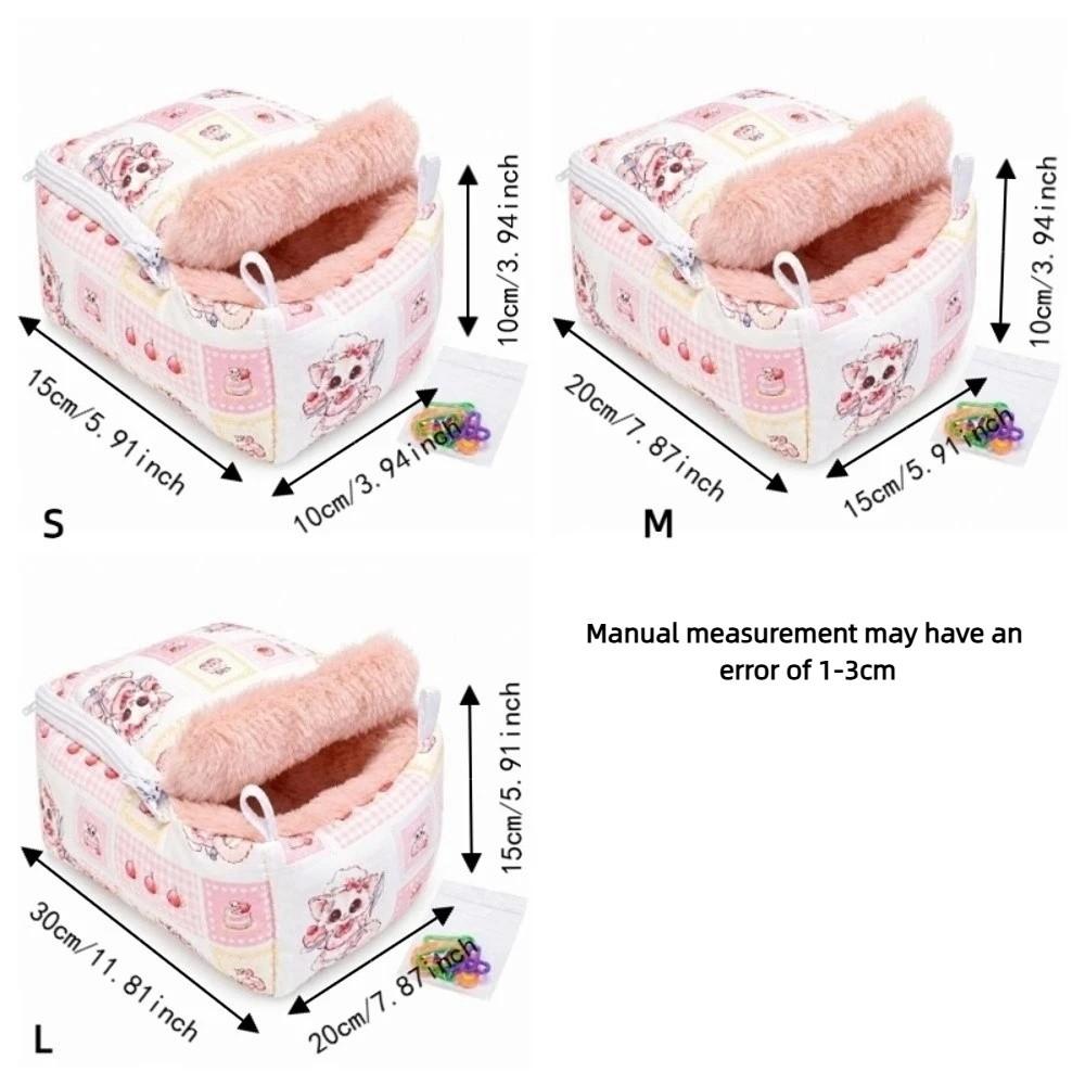 Detachable Bird Sleeping Bag Soft Bird House Cute Parrot Nest Winter