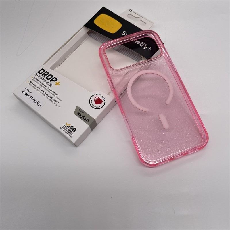 Symmetry+ Series Clear for Magsafe for IPhone 17 Pro Max Air 17 Pro Transparent Stardust Glitter Anti-drop Protect Cover Ott BOX