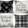 Christmas Pillow Cushion Home Living Room Festive Atmosphere Decoration Backrest Car Waist Cushion